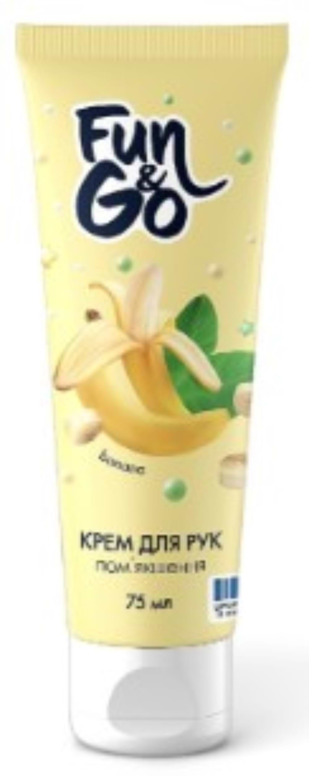 Крем для рук и ногтей Fun&Go 75мл Bananа (4820204701994)